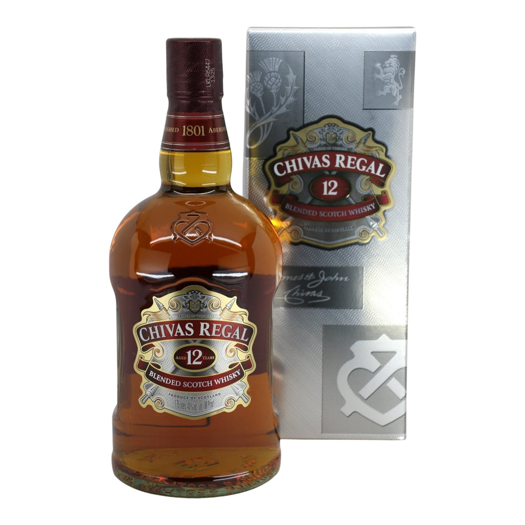 Chivas Regal 12 Year Blended Scotch Whiskey 1.75L – PJ Wine, Inc.