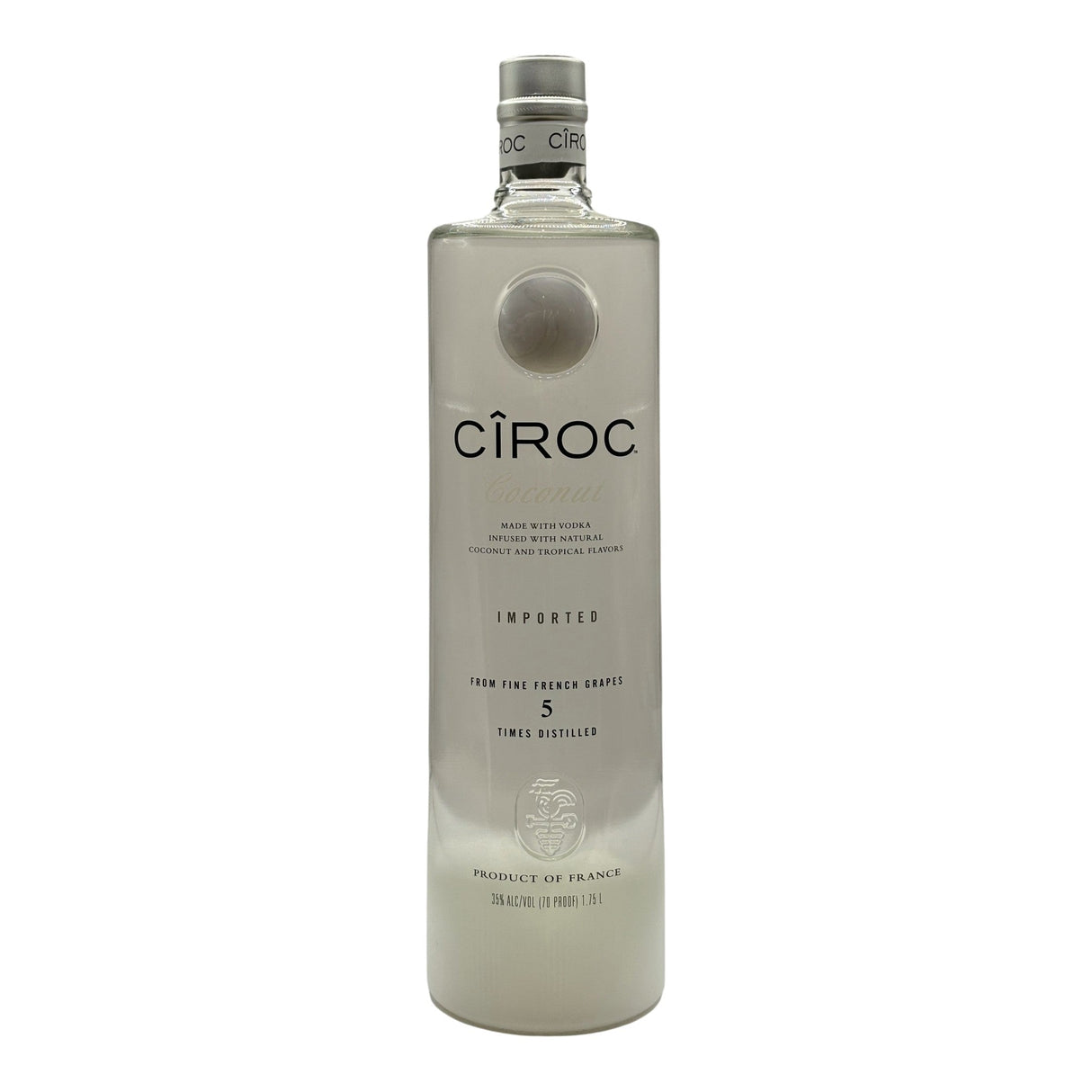 Ciroc "Coconut" Vodka 1.75L bottle from France