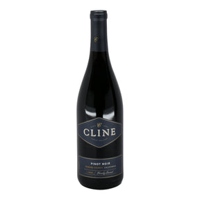 Cline Pinot Noir 2021 red wine bottle 750mL from USA