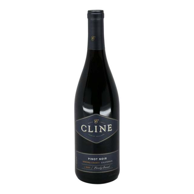 Cline Pinot Noir 2021 red wine bottle 750mL from USA