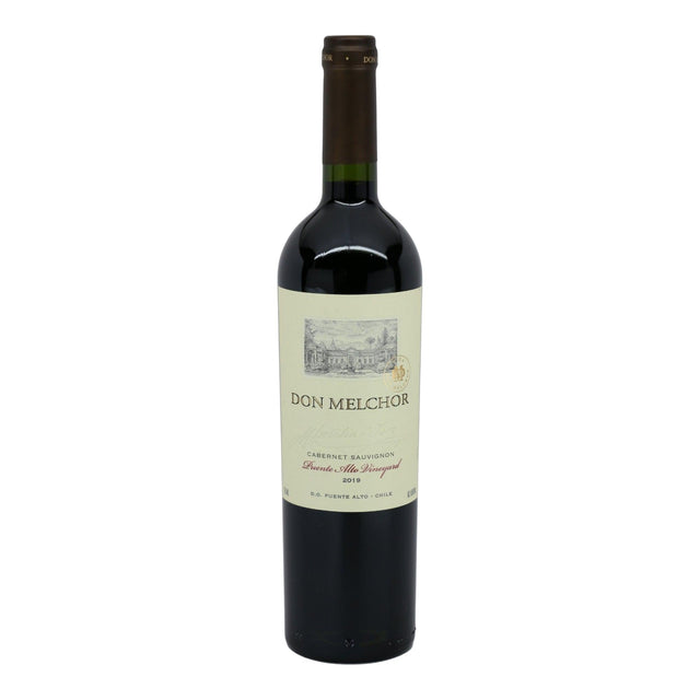 Concha y Toro Don Melchor Puente Alto Maipo Valley Cabernet Sauvignon 2021 red wine bottle 750mL from Chile