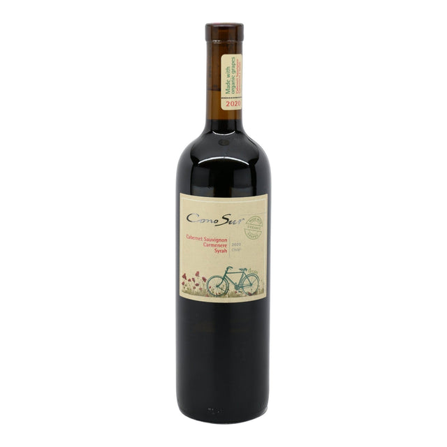 Cono Sur Cabernet Sauvignon Carmenere Syrah 2022 red wine bottle 750mL from Chile