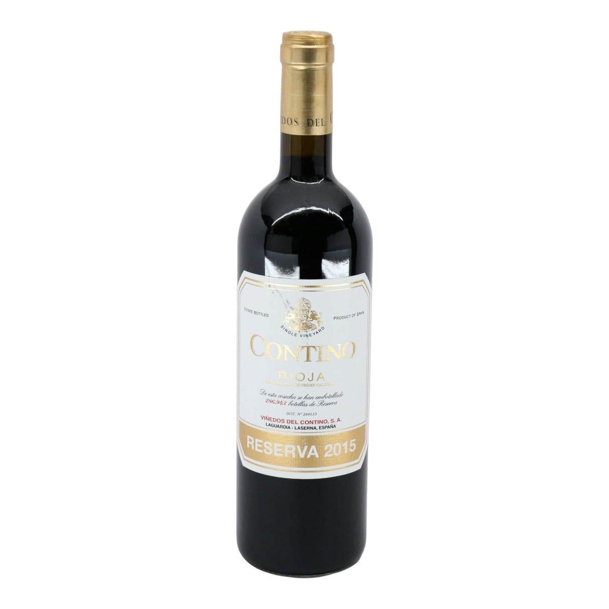 Contino Reserva Rioja 2018 red wine bottle 750mL from Spain