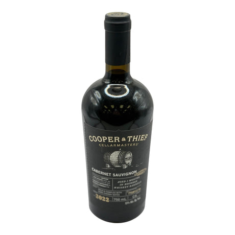 Cooper & Thief Bourbon Barrel Aged Cabernet Sauvignon red wine bottle 750mL from USA