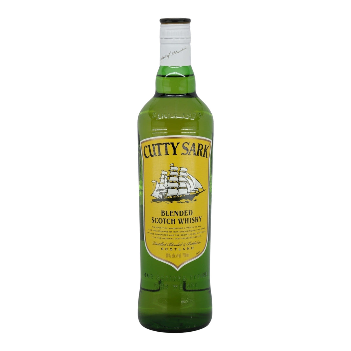 Cutty Sark Blended Scotch Whiskey 750mL bottle from Scotland