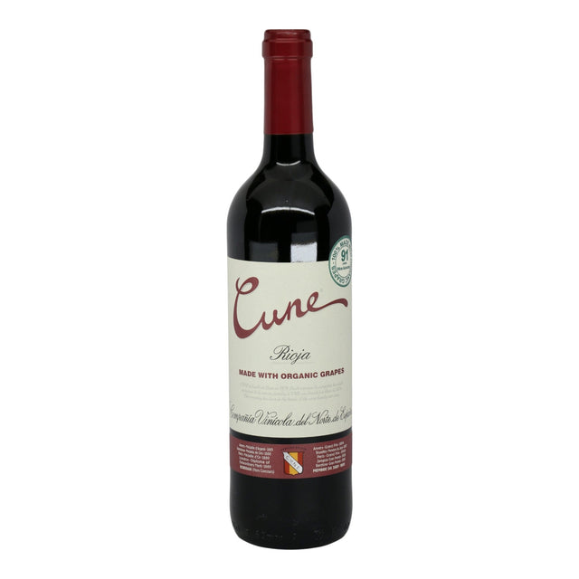 CVNE Cune Organic Rioja 2022 red wine bottle 750mL from Spain