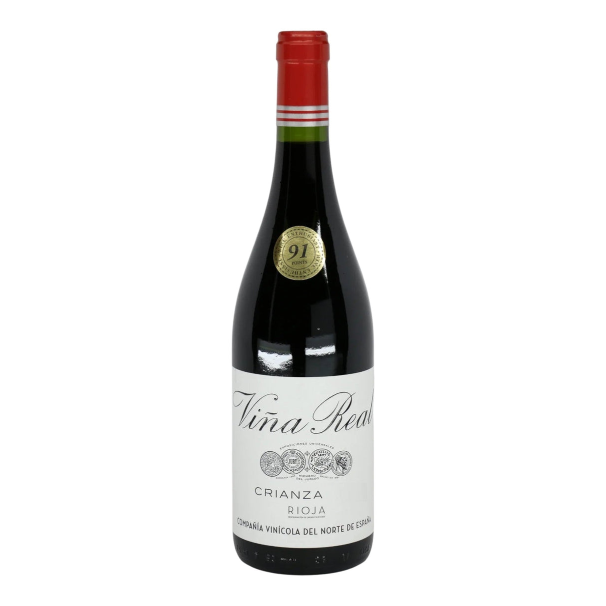CVNE Vina Real Crianza Rioja 2022 red wine bottle 750mL from Spain