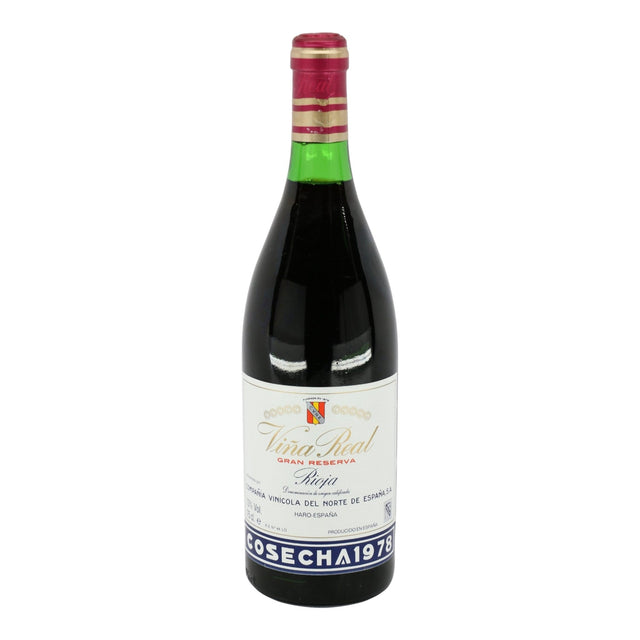 CVNE Vina Real Gran Reserva Rioja 1978 red wine bottle 750mL from Spain