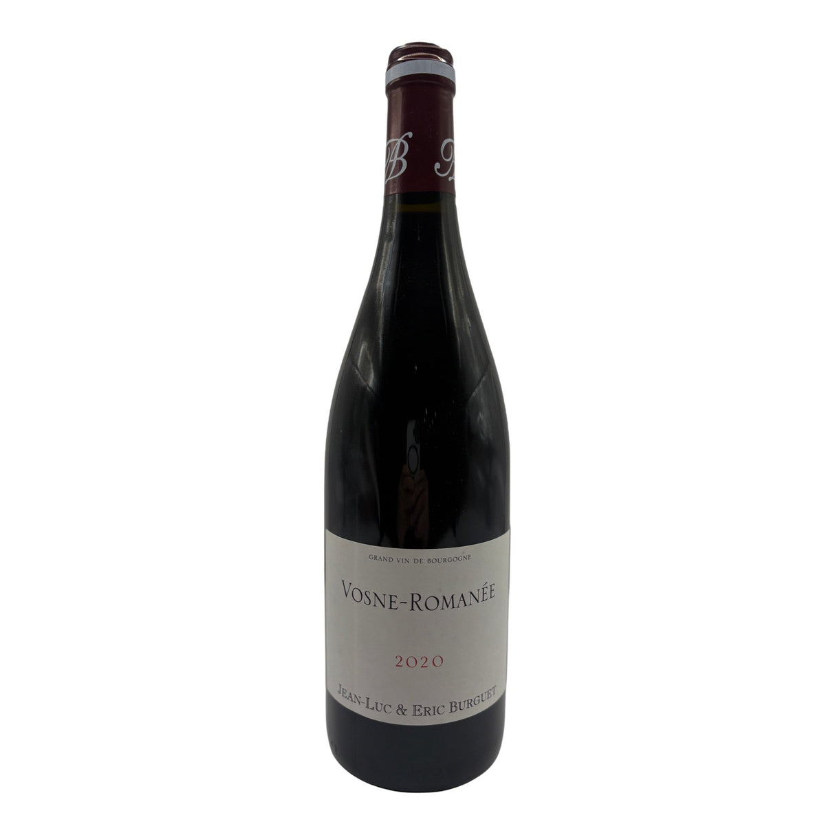 Jean Luc & Eric Burguet Vosne Romanee 2020 red wine bottle 750mL from France