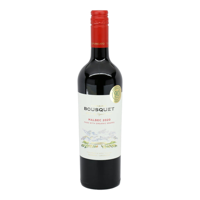 Domaine Bousquet Tupungato Valley Mendoza Malbec 2024 red wine bottle 750mL from Argentina