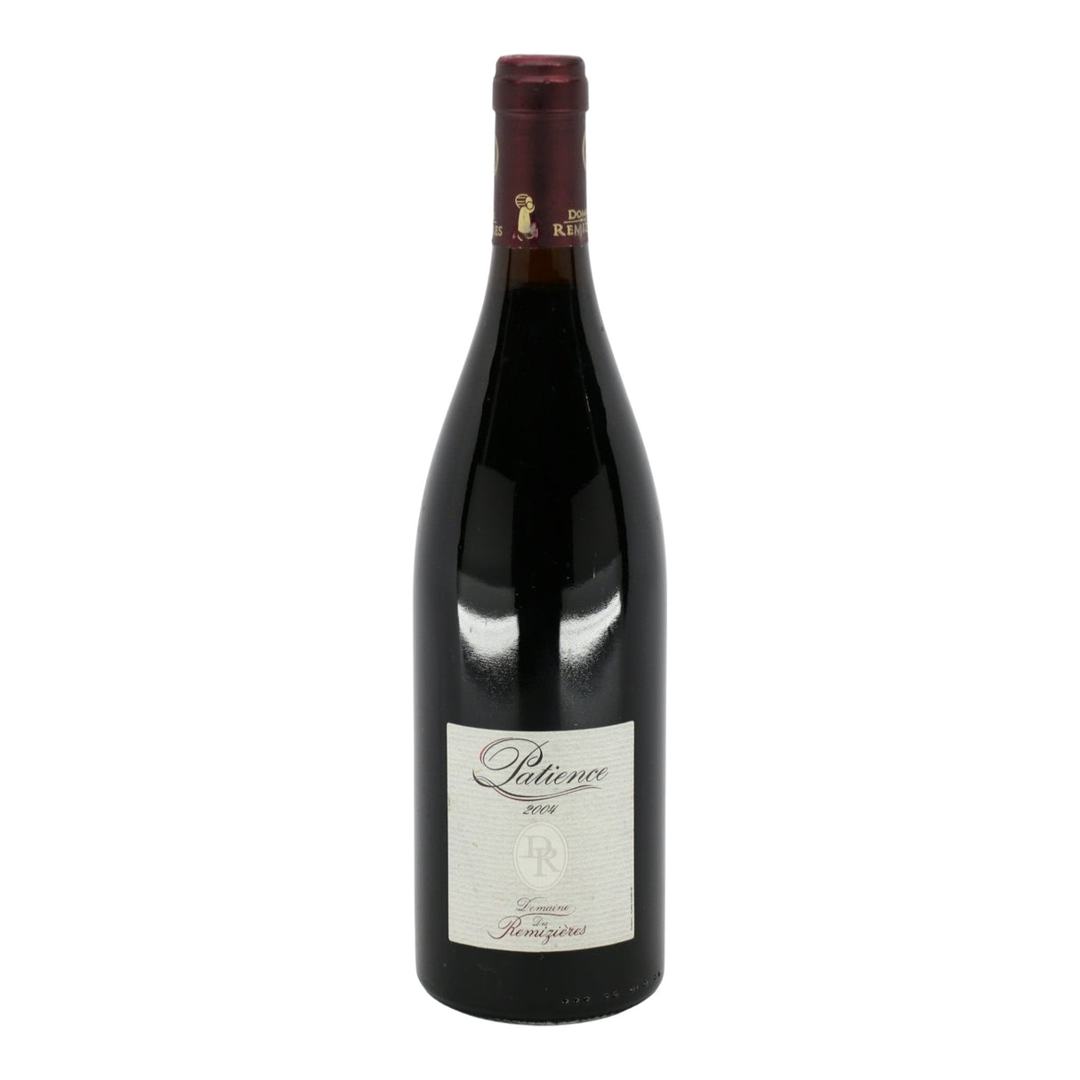 Domaine des Remizieres Patience Hermitage 2004 red wine bottle 750mL from France