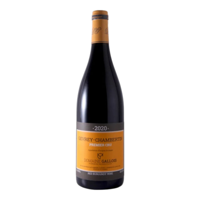 Domaine Dominique Gallois 1er Cru Gevrey Chambertin 2020 red wine bottle 750mL from France