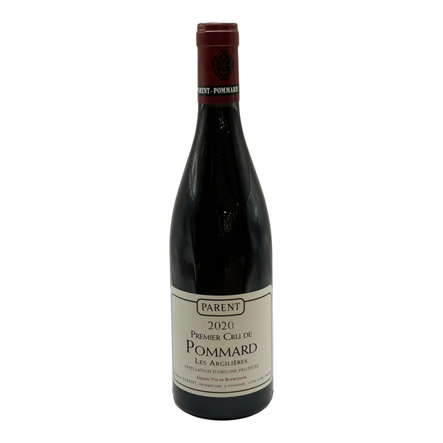 Domaine Parent 1er Cru Les Argillieres Pommard 2020 red wine bottle 750mL from France