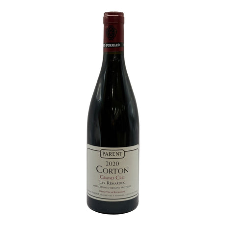 Domaine Parent Grand Cru Corton Les Renardes 2020 red wine bottle 750mL from France