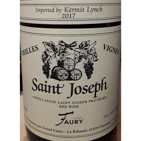Domaine Philippe Faury Saint Joseph Rouge Vieilles Vignes 2022 bottle 750mL from France