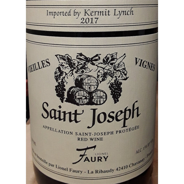 Domaine Philippe Faury Saint Joseph Rouge Vieilles Vignes 2022 bottle 750mL from France