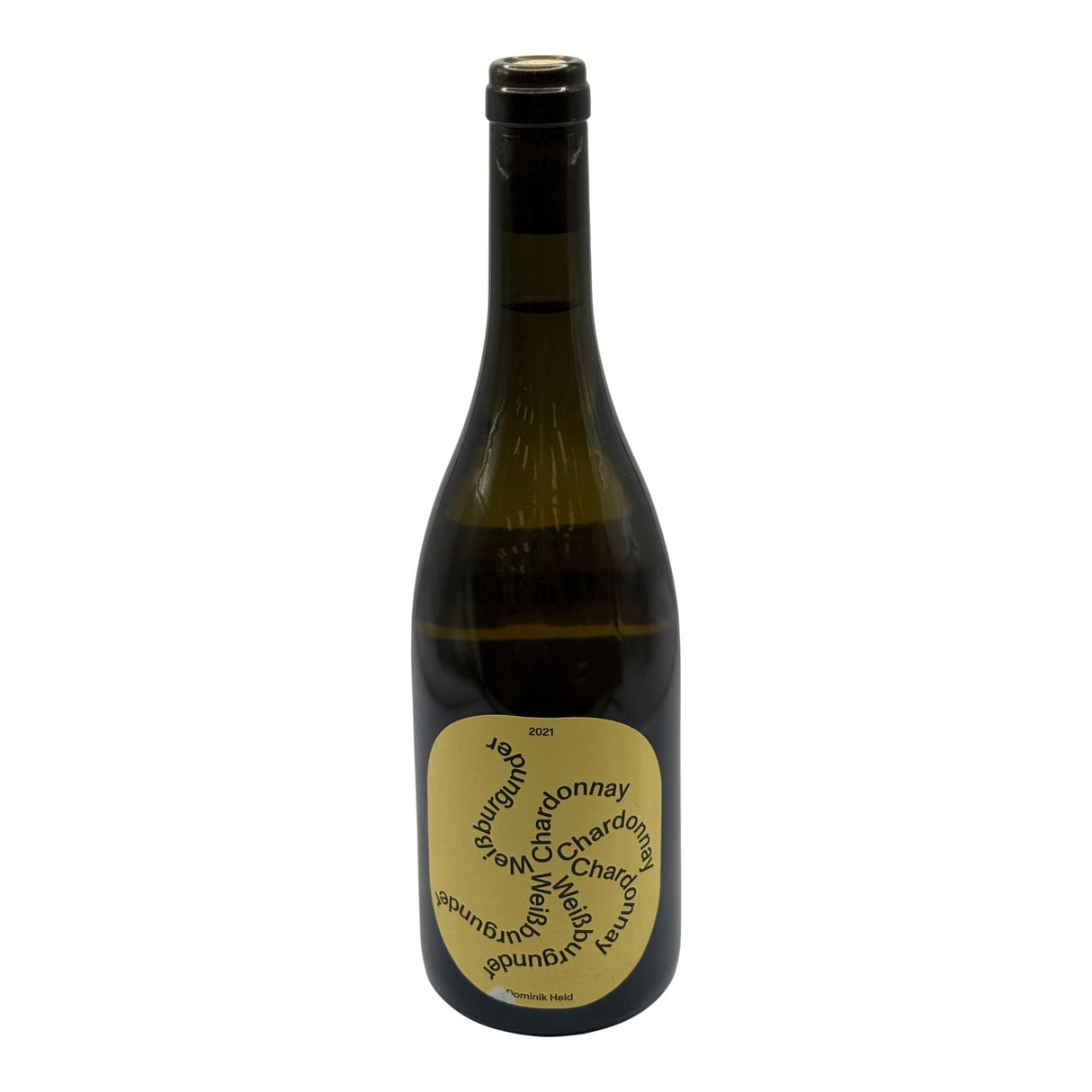 Dominik Held Chardonnay Weissburgunder 2021 white wine bottle 750mL from Germany