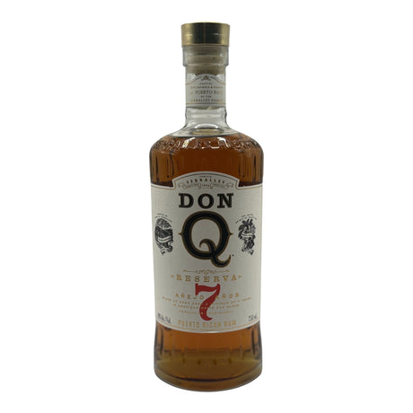 Don Q 7 Year Reserva Puerto Rican Rum 750mL bottle