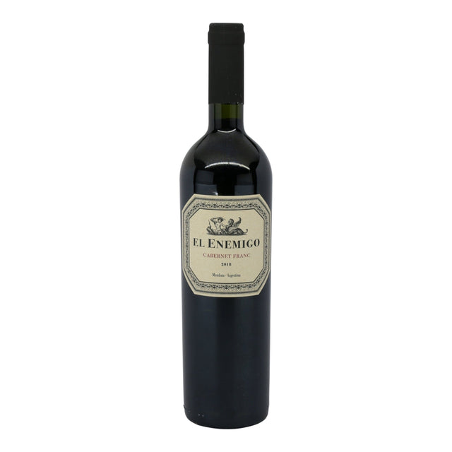 El Enemigo Mendoza Cabernet Franc 2022 red wine bottle 750mL from Argentina