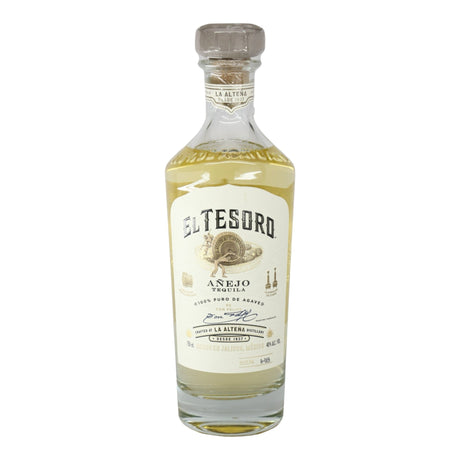 El Tesoro Anejo Tequila 750mL bottle from Mexico