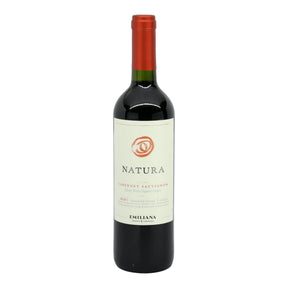 Emiliana Natura Cab Sauv Casablanca Valley Organic red wine bottle 750mL from Chile