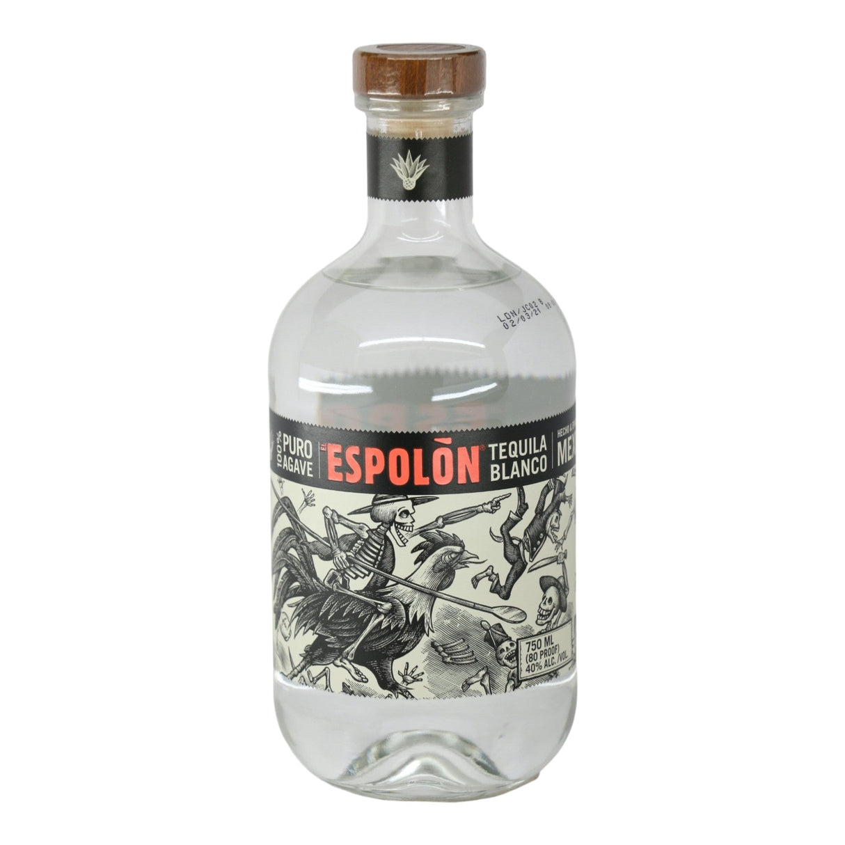 Espolon Blanco Tequila 750mL bottle from Mexico