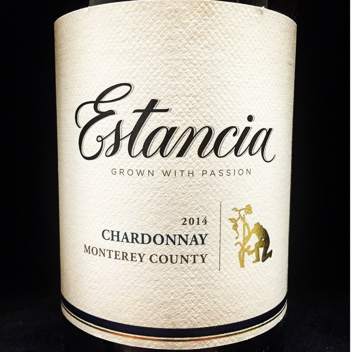 Estancia Chardonnay Monterey County 2023 white wine bottle 750mL from USA