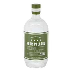 Four Pilllars Olive Leaf Gin 750mL flavored gin bottle from Australia