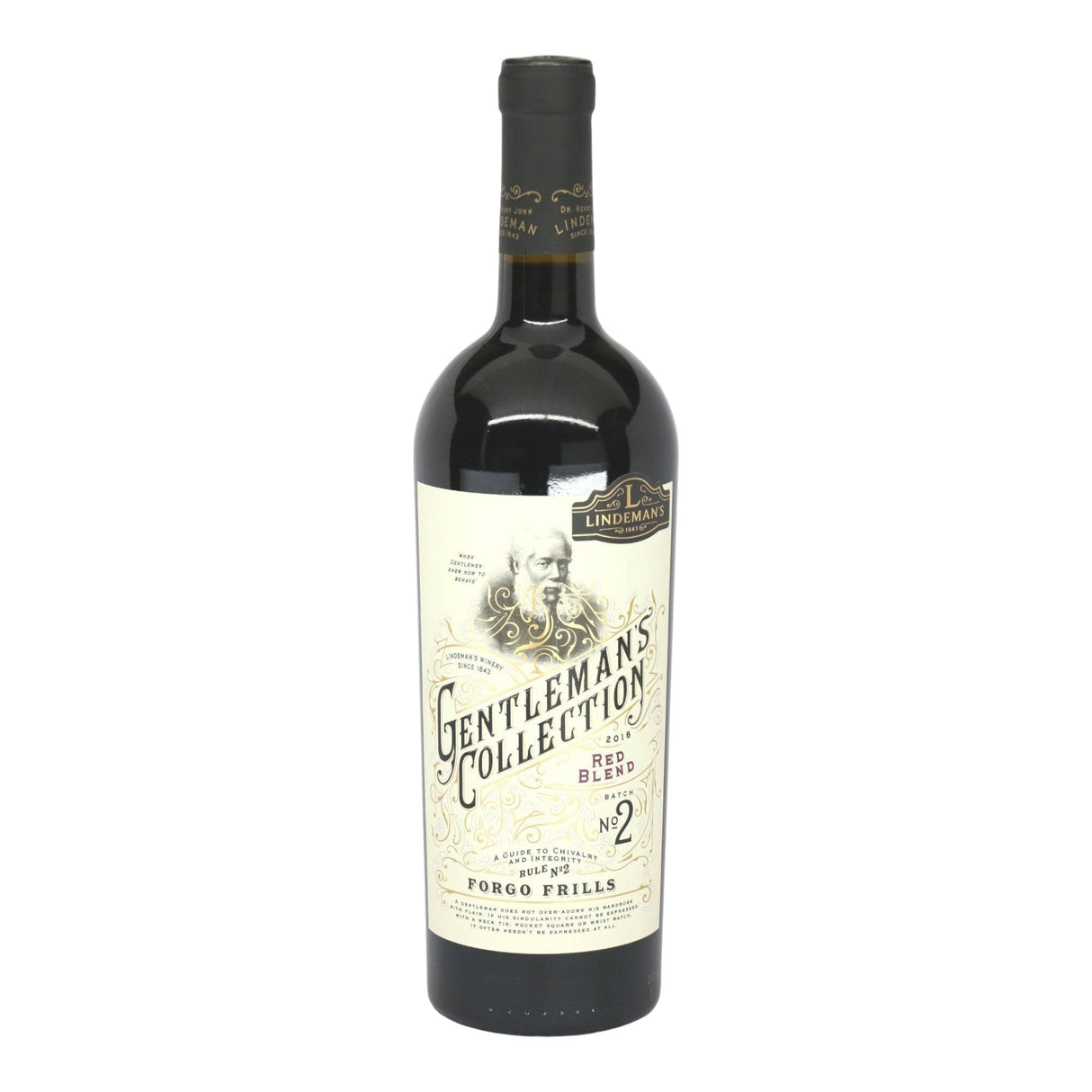 Gentlemans Collection Red Blend bottle 750mL from USA