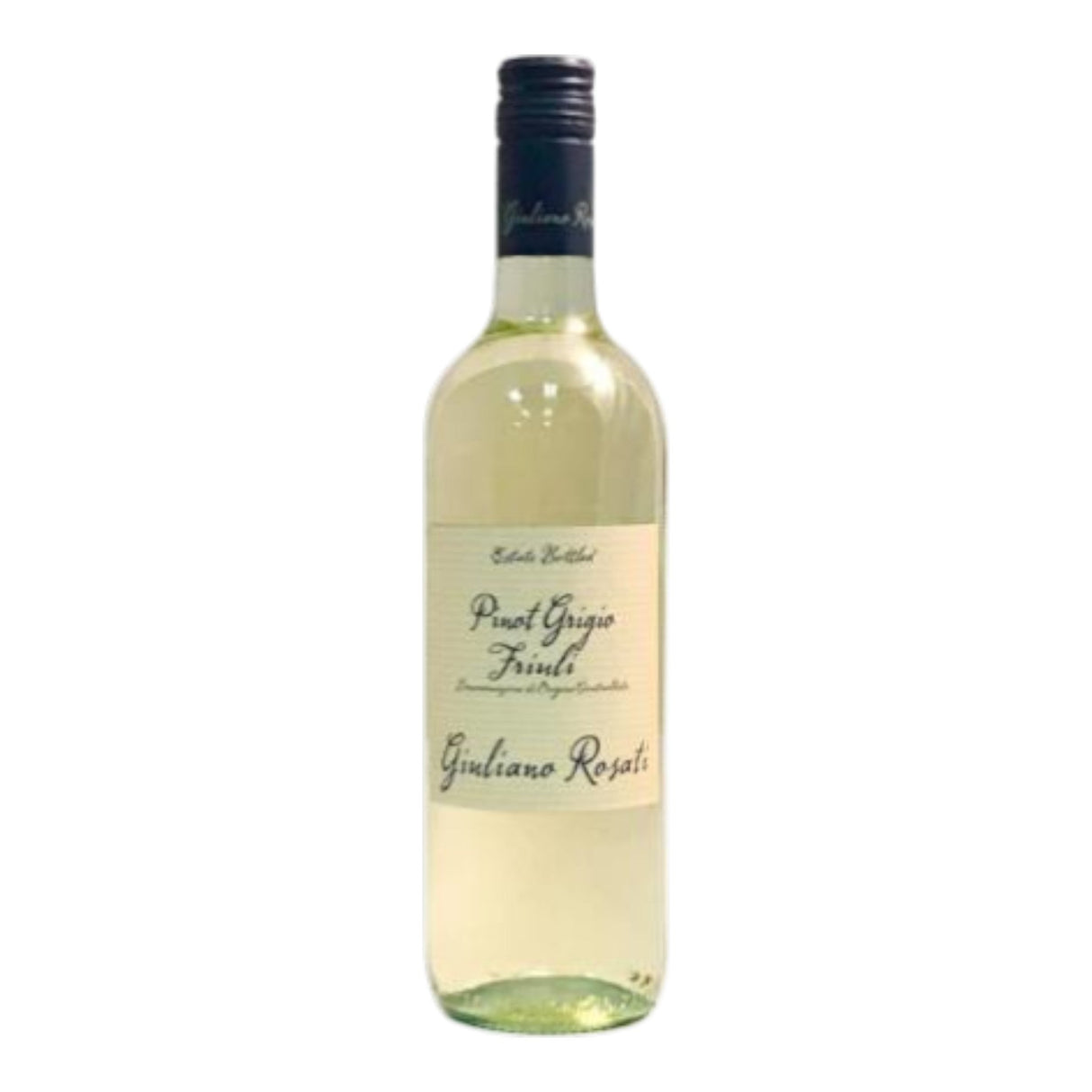 Giuliano Rosati Friuli Pinot Grigio 2024 white wine bottle 750mL from Italy