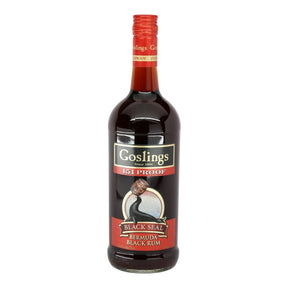 Goslings Black Seal 151 Rum 1.0L dark rum bottle 1L