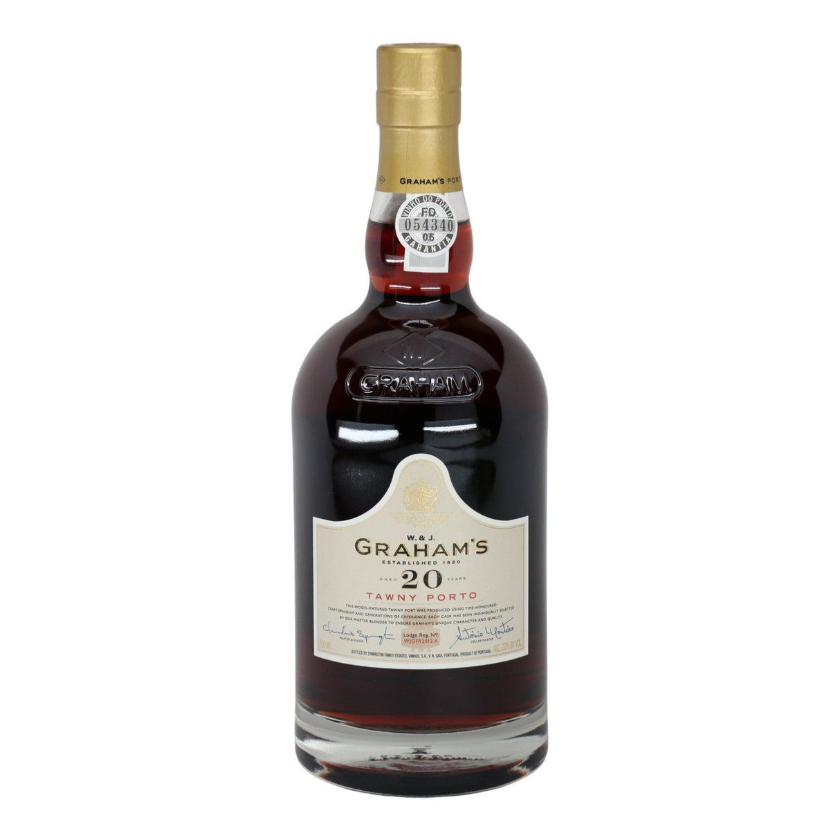 Grahams 20 Year Old Tawny Porto NV bottle 750mL from Portugal