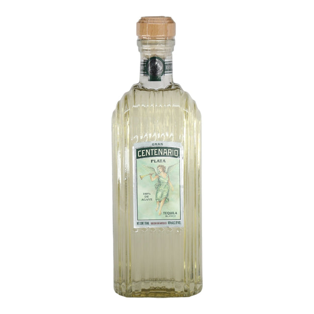 Gran Centenario Plata Tequila 750mL blanco tequila bottle from Mexico