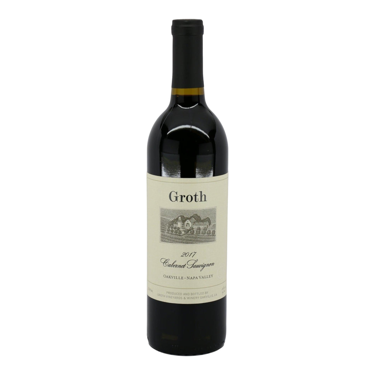 Groth Oakville Napa Valley Cabernet Sauvignon 2022 red wine bottle 750mL from USA