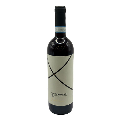 Guidobono Langhe Nebbiolo 2024 red wine bottle 750mL from Italy