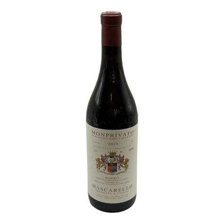 Guiseppe Mascarello Monprivato Barolo 2019 red wine bottle 750mL from Italy