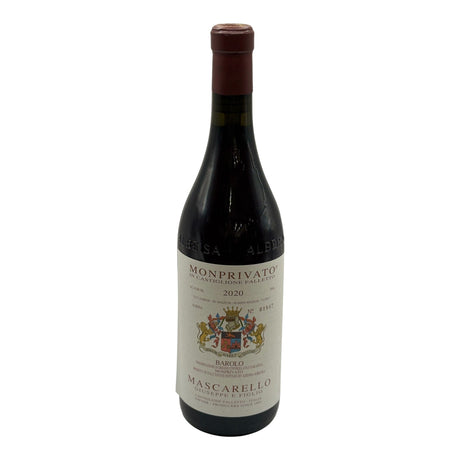 Guiseppe Mascarello Monprivato Barolo 2020 red wine bottle 750mL from Italy