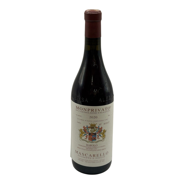 Guiseppe Mascarello Monprivato Barolo 2020 red wine bottle 750mL from Italy