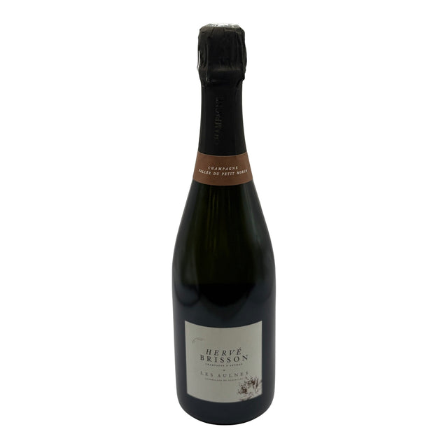 Herve Brisson Extra Brut Les Aulnes Champagne NV bottle 750mL from France