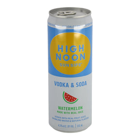 High Noon Watermelon Flavored Vodka & Soda CAN 355mL cocktails can bottle from USA