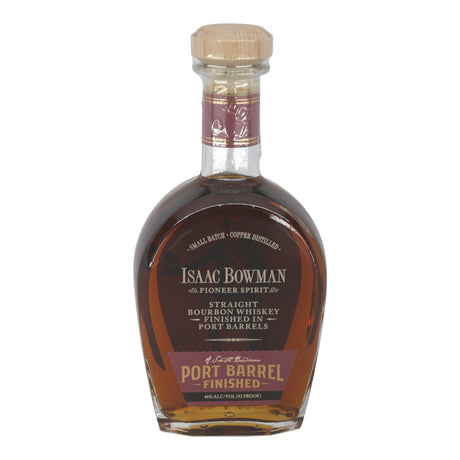Isaac Bowman Port Barrel Finished Straight Bourbon Whiskey 750mL bottle from USA