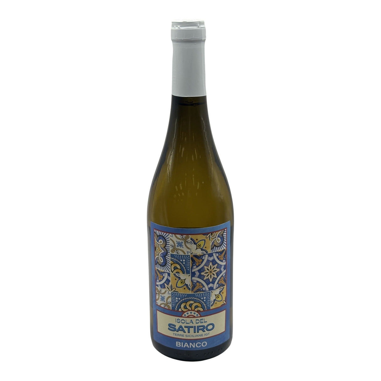Isola del Satiro Terre Sicilane Bianco 2024 bottle 750mL from Italy