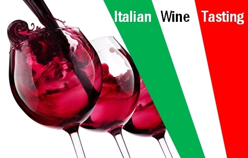 Italian Wine Tasting - Saturday October 4 2025 Session 1 (2 - 3 pm) event ticket