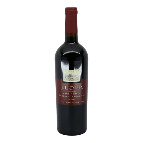 J. Lohr Seven Oaks Paso Robles Cabernet Sauvignon 2022 red wine bottle 750mL from USA