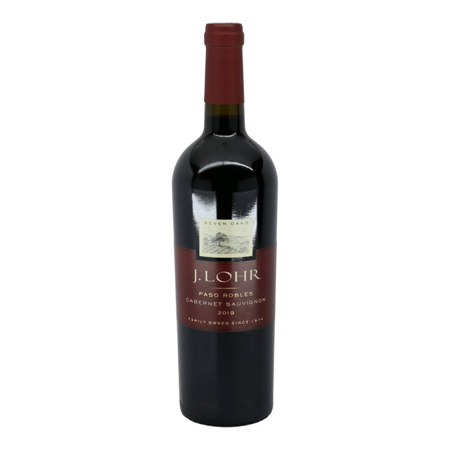 J. Lohr Seven Oaks Paso Robles Cabernet Sauvignon 2022 red wine bottle 750mL from USA