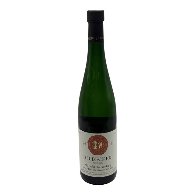 J.B. Becker Wallufer Walkenberg Auslese Trocken Riesling 2023 white wine bottle 750mL from Germany