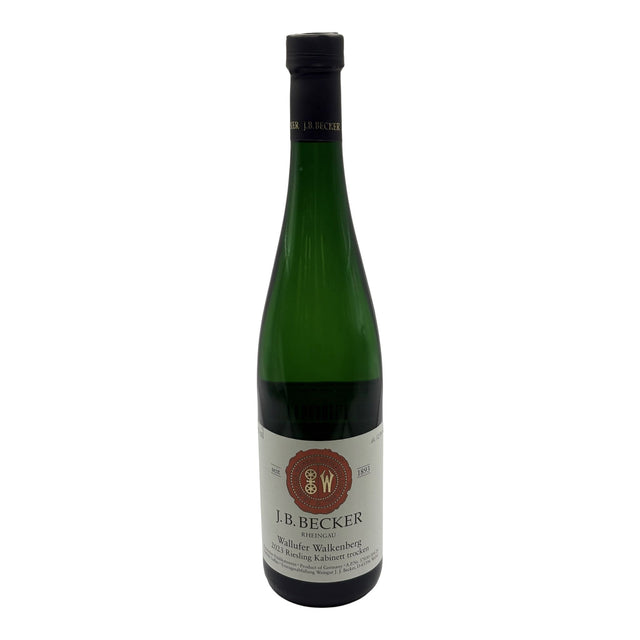 J.B. Becker Wallufer Walkenberg Kabinett Trocken Riesling 2023 white wine bottle 750mL from Germany
