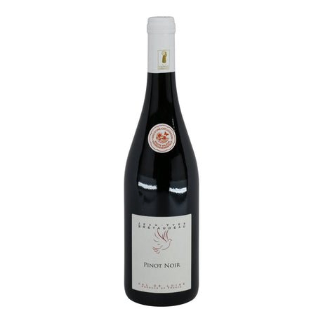 Jean Yves Bretaudeau Val de Loire Pinot Noir 2023 red wine bottle 750mL from France