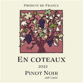 Jeff Carrel En Coteaux Pinot Noir 2024 red wine bottle 750mL from France