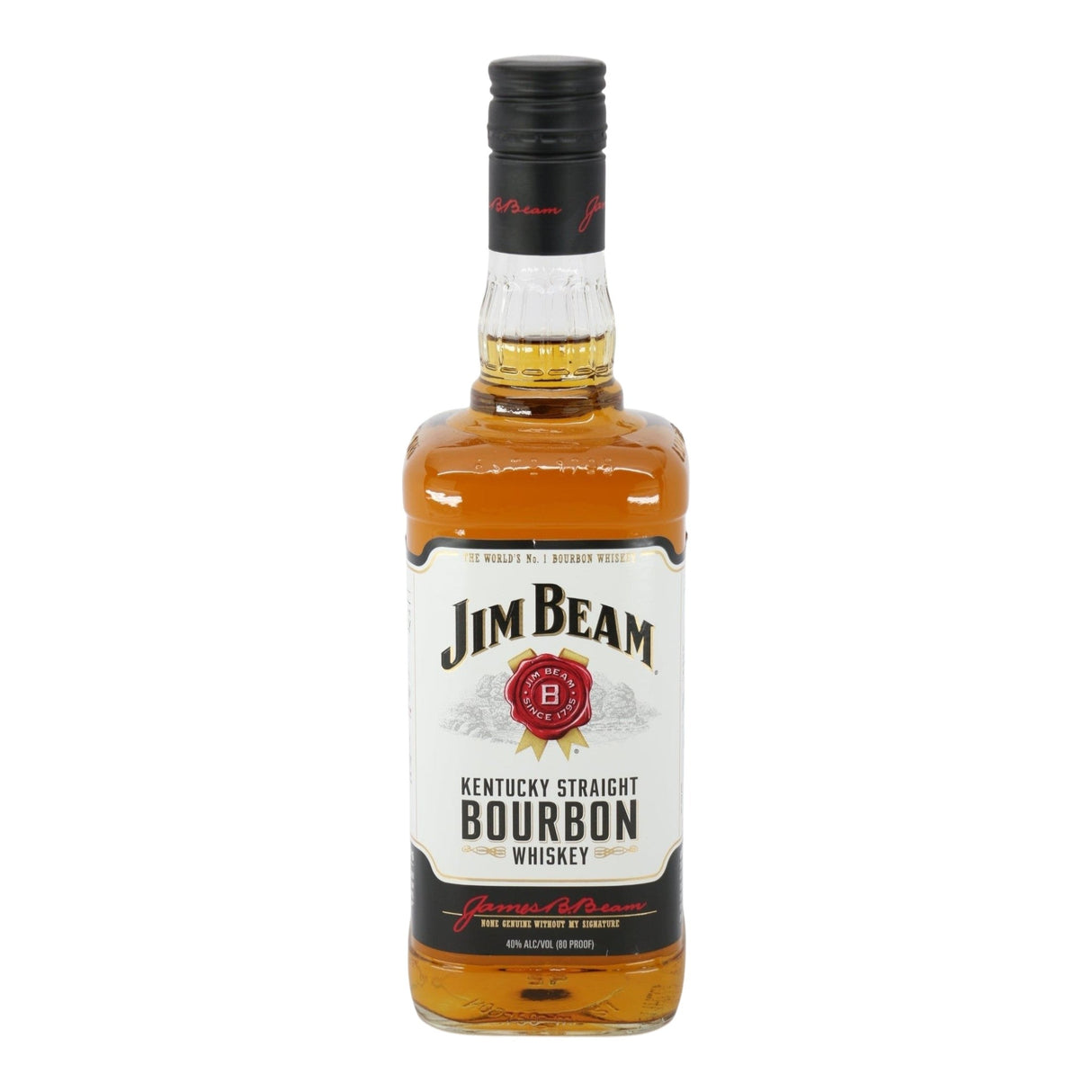 Jim Beam Bourbon Whiskey 750mL bottle from USA